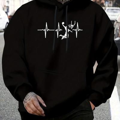 Hooded Sweatshirt, Perfect for Cold Season Commutes & Friend Meetup