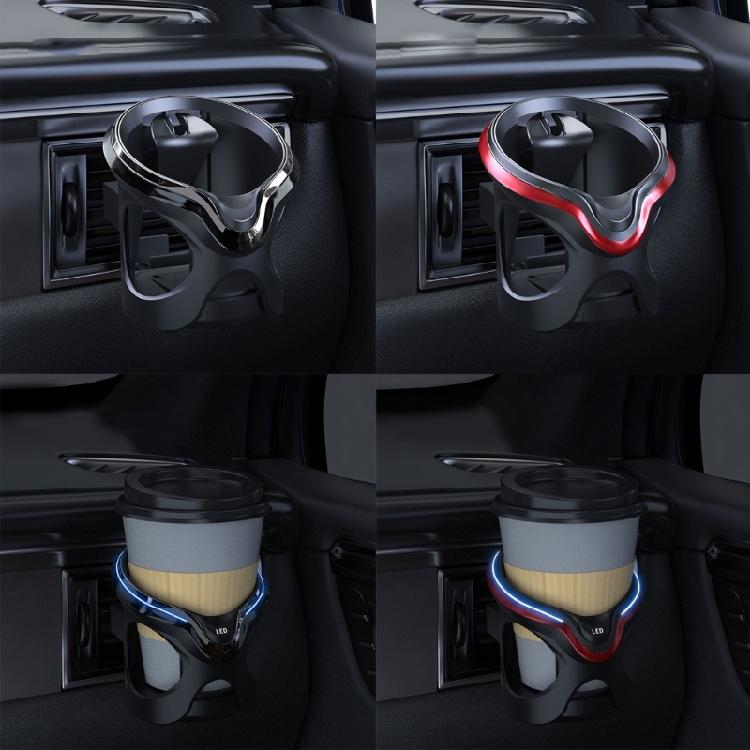 Car Cupholder Water Bottle Storage Stand for Air Vent Easy Installation Drink Support for Drivers Beverages Up to 76mm