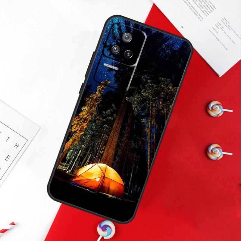 Camping Nature Mountain Cover For Xiaomi 13T 11T 12T 14T Pro 13 14 15 Ultra POCO X7 Pro X3 X5 X6 F5 F6 M6 Pro Case