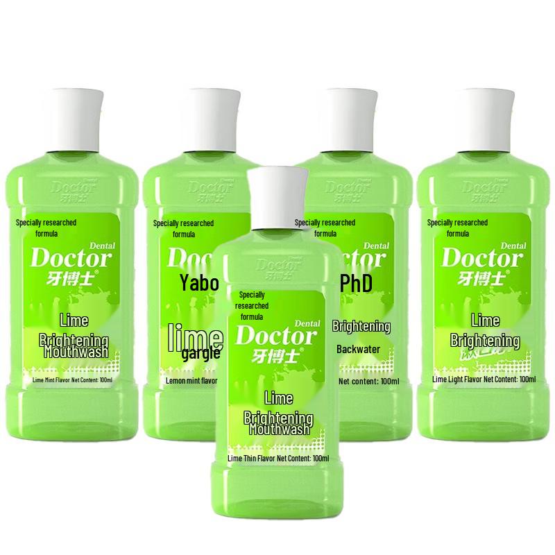 Dr. Ya Lime Whitening Mouthwash (5 x 100ml)