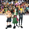 Unique Pvc Anime Character Models Featuring Confident Zoro Ace And Sanji Figures