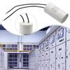 CBB60 Run Capacitor 40*73mm 40/70/21 450V AC 50 / 60Hz White Accessories Plastic Run Round Capacitor Practical