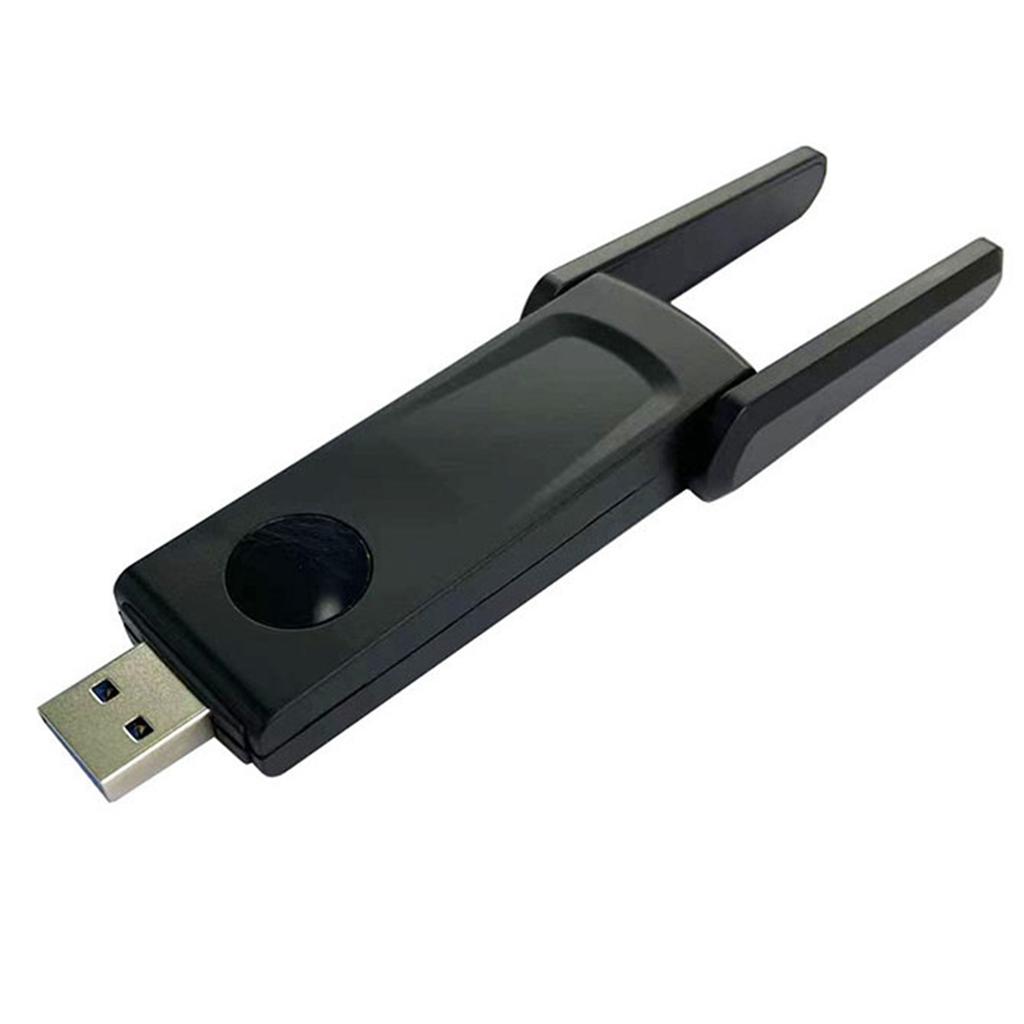 1200M Dual Band WiFi Adapter USB3.0 Interface Plug and Play USB Network Card for Laptop PC
