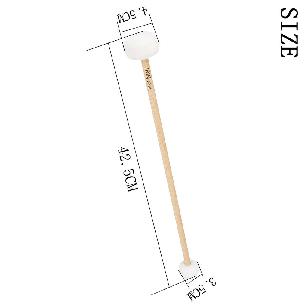 SLADE Drumsticks Steel Tongue Drum Sticks Marimba Wooden Piano Mallet Wool Head Beech Wood Material Percussion Parts Accessories