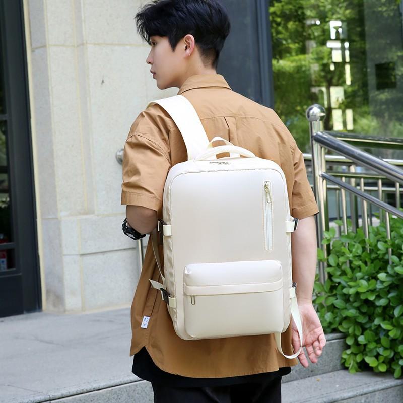 Schoolbag Backpack Men's and Women's Business Versatile Computer Bag Backpack Student School Bag Travel Large Capacity Lightweight