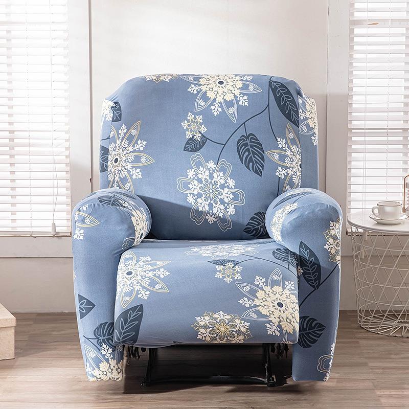 1/2/3 Seater Recliner Sofa Cover Elastic Jacquard Armchair Chair Cover for Living Room Cheap Relax Slipcover Protector