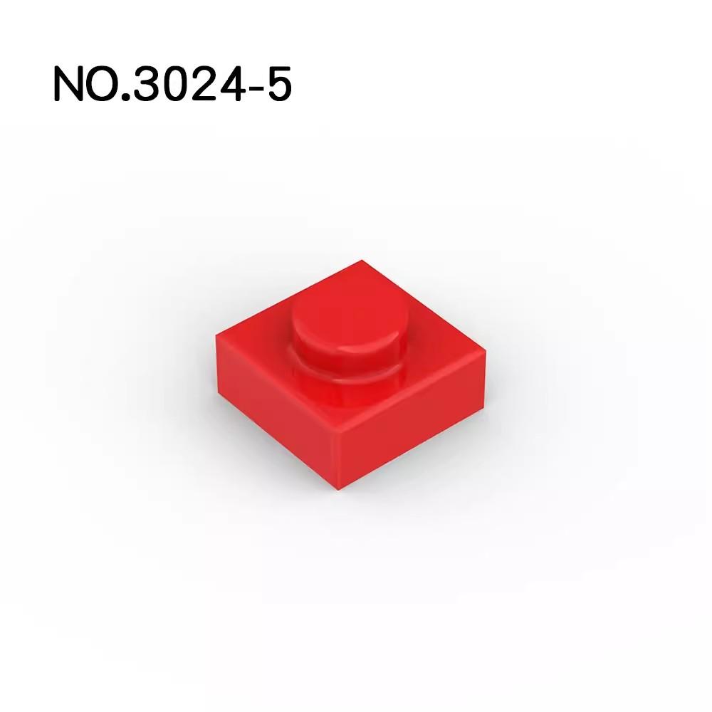 20pcs MOC Parts 3024 Plate 1 x 1 Compatible Bricks DIY Assmble Building Blocks Particle Kid Puzzle Brain Toy Gift