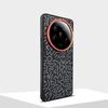 Bemalte Geometrische Graffiti Einfache Lederhülle für Xiaomi 13 Ultra Mi 14 Ultra Mi14 Pro Metall-Kamera-Öffnung Unabhängige Tastenabdeckung