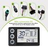 S866[UART2] Elektrischer Fahrradcomputer Kabelloser Tacho Fahrrad Digital Mehrfarbig E-Bike Zubehör Stoppuhr Radsport Kilometerzähler