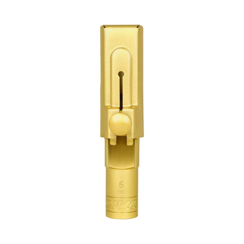 Brass Sax Mouthpieces 5C/6C/7C/8C/9C for Saxophone Professional & Beginner Metal Tenors Saxophone Mouthpiece with Caps