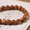 Indian Sandalwood Amber Bracelet: Women's Prayer Beads with Ancient Style, Exquisite Cultural Play, Buddhist Beads