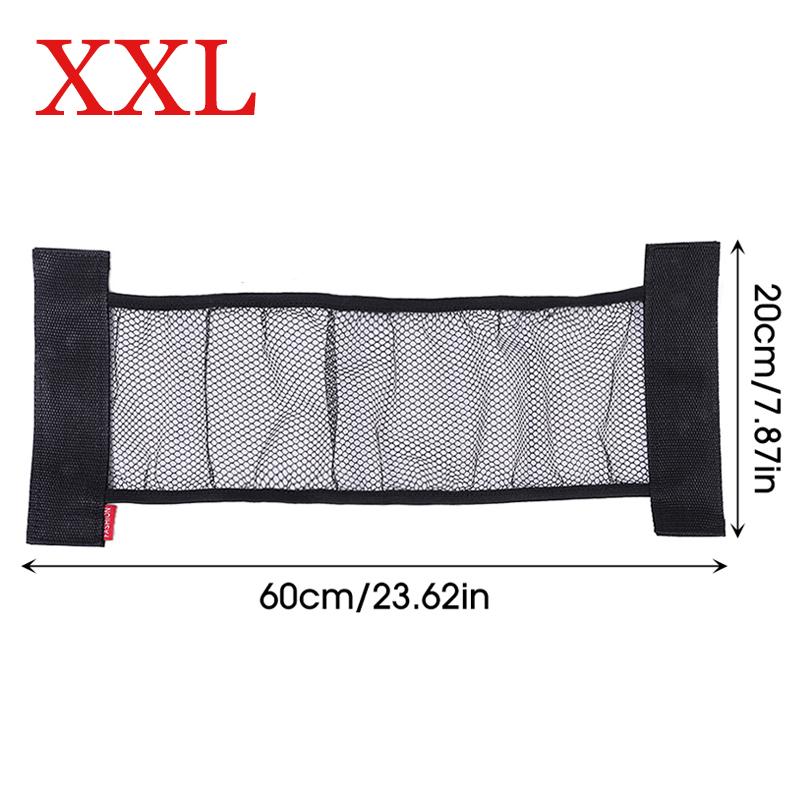 Car Elastic Mesh Fixed Straps Trunk Interior Organizer Seat Back Fixing Net Bag Extinguisher Car Goods Storage Fixing Strap