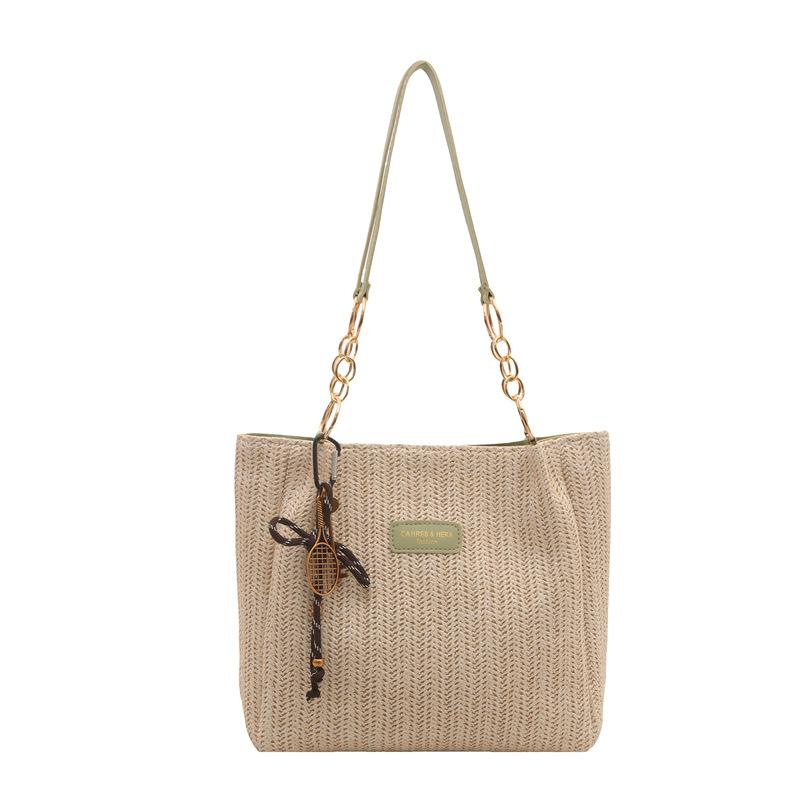 

Tote Bag Large-capacity Handbag Fashionable Lady Bag Single-shoulder Bag without pendant зелений