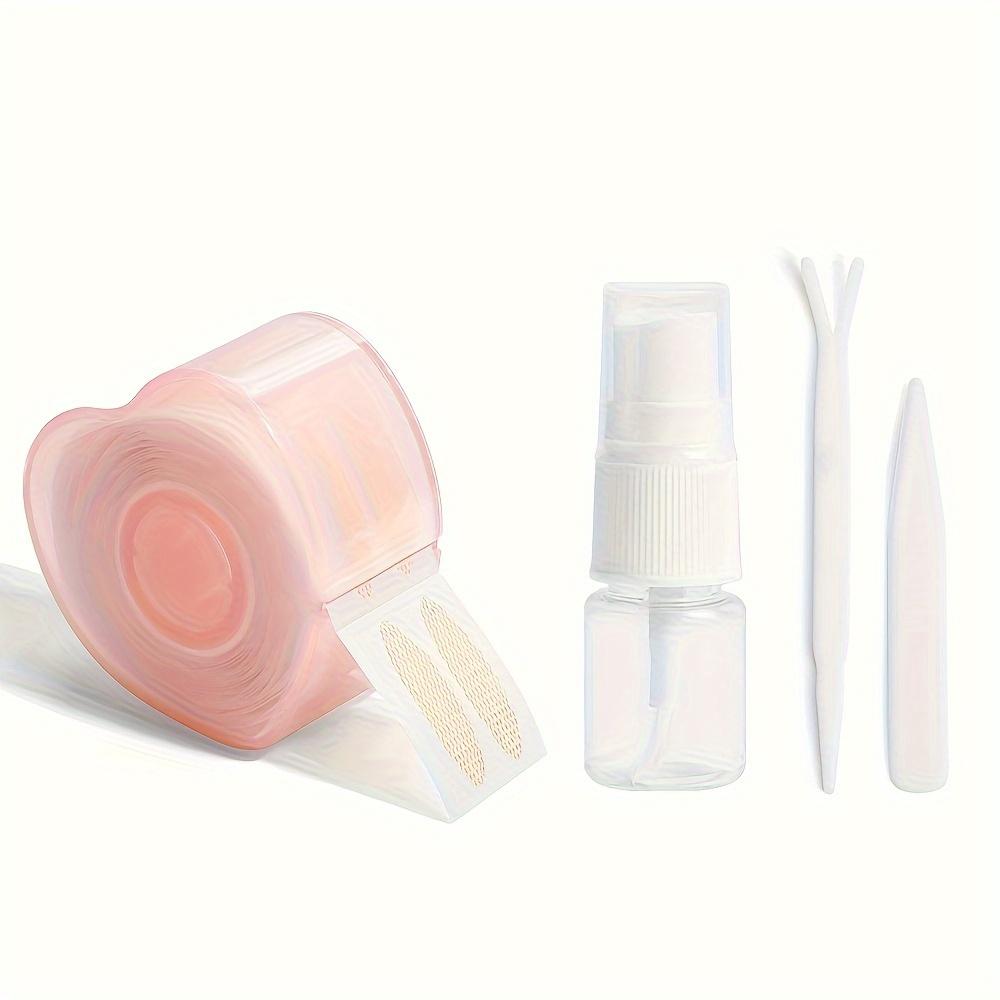 Vannaktivert usynlig blonde øyelokkstape doble øyelokkklistremerker sminkeverktøy tilbehør naturlig øyeforbedring