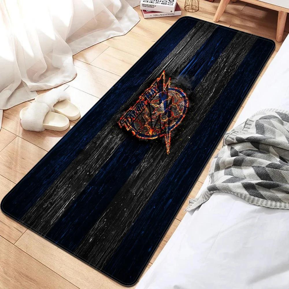 Ice Hockey Sports Door Mat Washable Non-Slip Living Room Sofa Chairs Area Mat Kitchen Toilet Rug