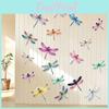Insect Spring Birthday Theme Wall Stickers With Dragonfly Designs For Kids Party