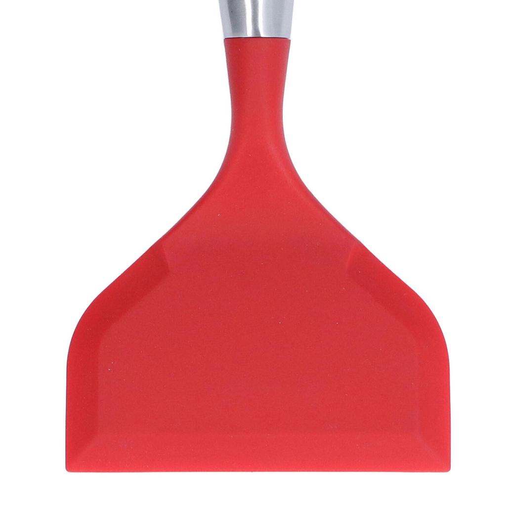 Wide Mouth Frying Spatula Stainless Steel Prevent Sticking Kitchen Cooking Spatula for Kitchen