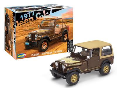 Modello in plastica Jeep American Revell tedesco Revell 14547 (Rivelare) 1/24 CJ-7