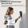1080P HD Visual Smart Doorbell Camera, 130° Wide Angle Night Vision, PIR Motion Detection Two-Way Audio, Cloud Storage No Drill Install with Indoor