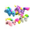 20pcs/lot 10cm Cute Plush Keychain Unicorn Stuffed Pendant Cartoon Animal Unicorn Plush Toys Gifts