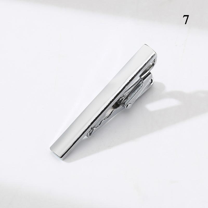 New Fashion Men'S Tie Clips Metal Necktie Daily Business Wedding Ceremony Tie Clip Pin Men Fashion Party Jewelry Accessories Gif