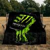 Coperta Monster Drink Morbida in Flanella per Divano, Interni, Campeggio, Soggiorno, Ufficio, Sedia e Letto Regalo di Compleanno Morbido