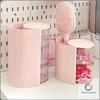Organizer for rubber bands, pendant 13.4x10x18.2 cm 1 pc acrylic light pink