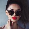 New Fashion Cateye Sunglasses Women Vintage Gradient Glasses Retro Cat Eye Sun Glasses For Female Eyewear Uv400