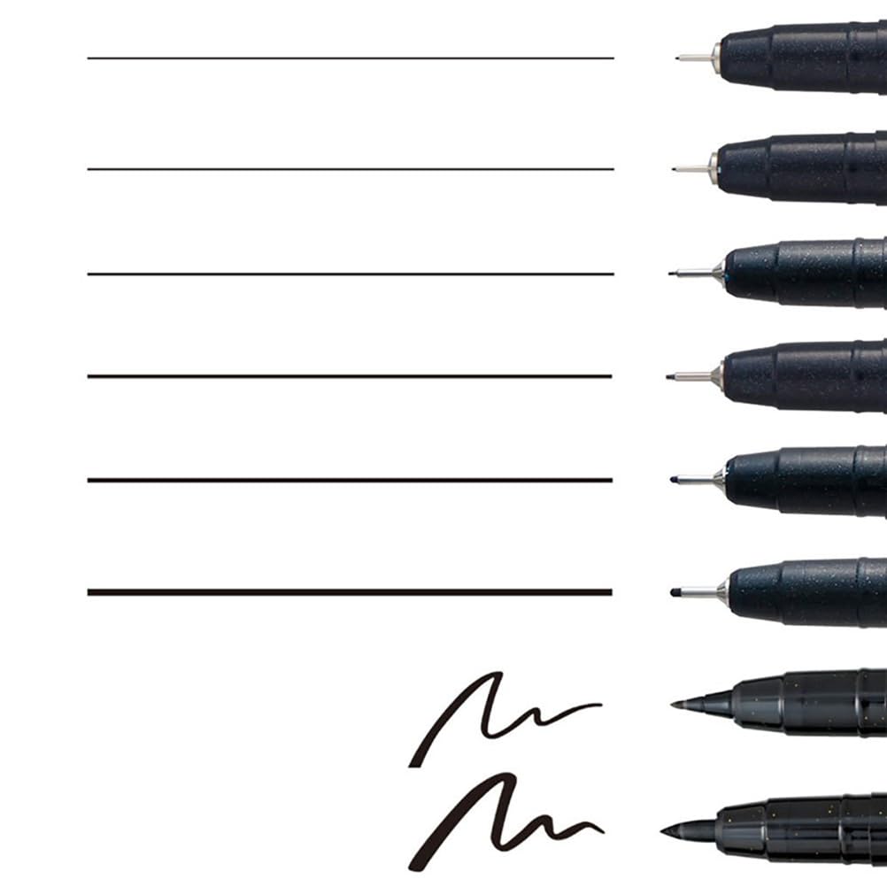 Kuretake ZIG Cartoonist MANGAKA BLACK8V CNM/8VBK