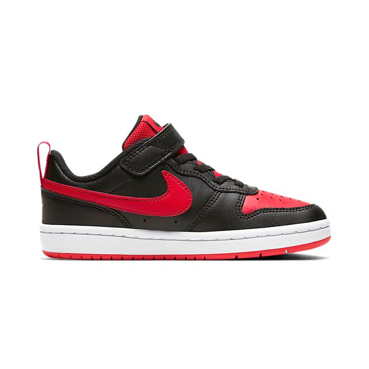 New Nike Court Borough Low 2 Bred PS BQ5451-007