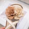 New summer Korean floral princess sandals, versatile beach shoes for girls
