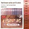 Guangna 8101 Soft Tip Acrylic Marker Set - 288 Colors for DIY, Graffiti, Body Painting & Art Projects