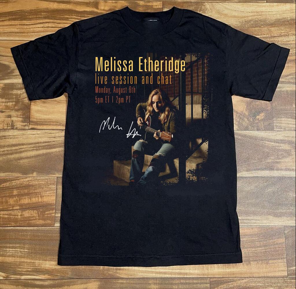Melissa Etheridge Live Session And Chat Monday Unisex T-Shirtmc713