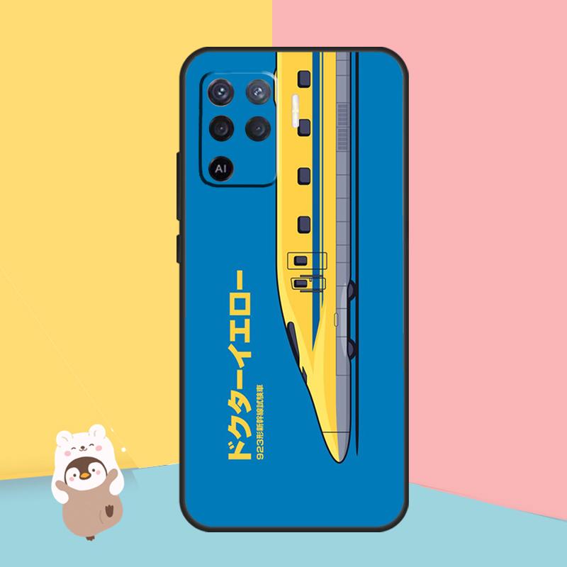 Bullet Train Series Shinkansen Phone Case For OPPO A15 A16 A5S A5 A9 A31 A53 A53S A52 A72 A83 A91 A93 A54 A74 A94 Cover