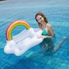 Floating Table Summer Party Bucket Rainbow Cloud Cup Holder Swimming Pool Inflatable Bed Float Beer Drinking Cooler Bar Beach