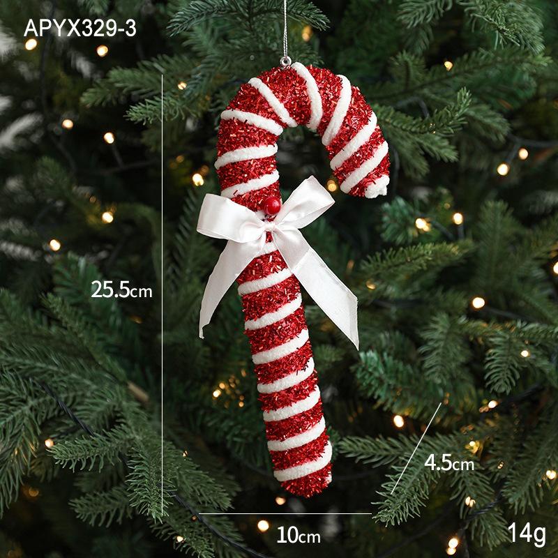 Christmas Foam Ornaments Festive Holiday Decorations Festive Foam Peppermint Candy Cane Ornament For Christmas Tree For Festive