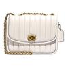 New Madison Nappa Smooth Leather Small Square Bag Crossbody Bags Shoulder Bags Women's Pink White 4684-B4HA