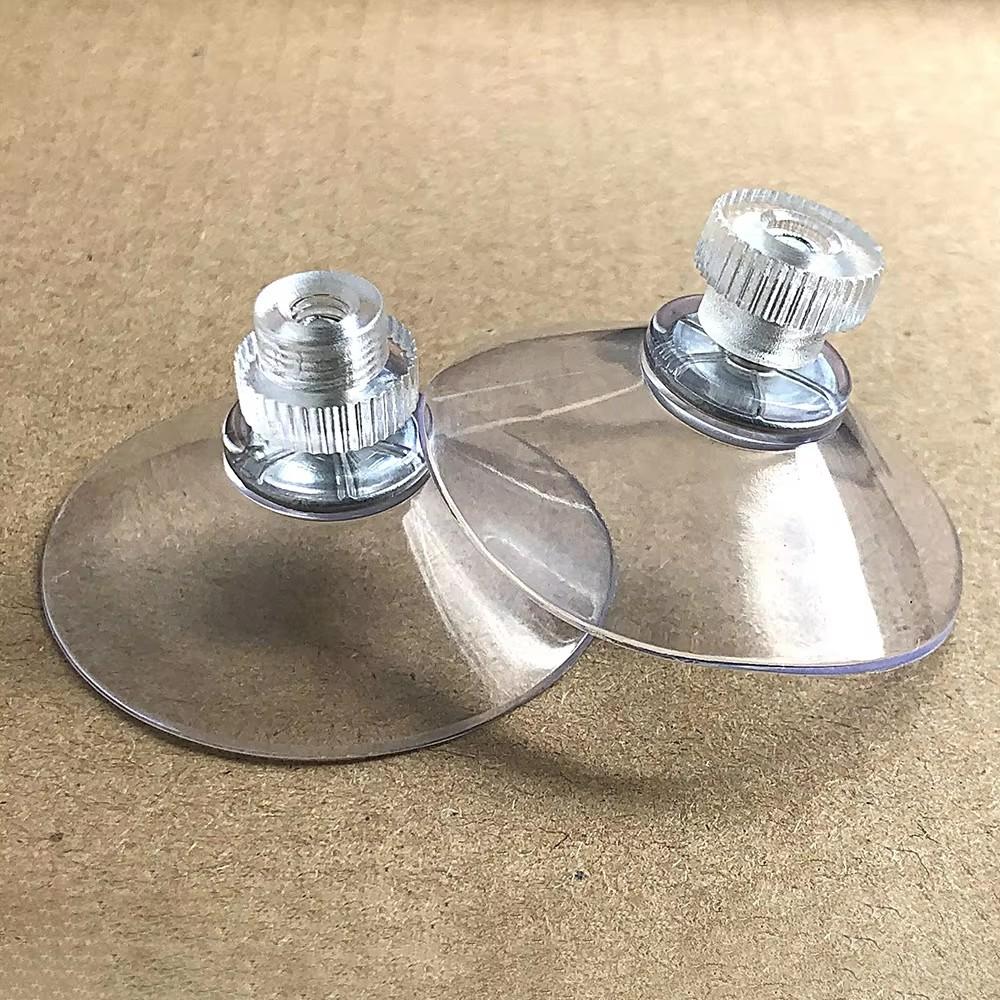 5pcs Suction Cups with Screw 32/41/53mm Plastic Sucker Pad Holder PVC Sucker with Screw Nut for kitchen Bathroom Window Car Rack