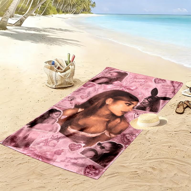 Ariana Grande Towel, Large Soft Quick Dry Towel for Beach Camping Swimming
