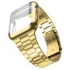 Cinturino Metallico+Custodia in TPU per Apple Watch 46mm 42mm 45mm 44mm 49mm 42mm 40 41mm Braccialetto iWatch Serie 11 10 Ultra 9 8 7 6 SE 5 Custodia