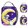 Borsa Pranzo Carina Diddl Estetica Lunch Box Portatile da Viaggio Borsa Termica a Totes Borse per Cibo Per Bambino Stampa Oxford Borsa Frigo