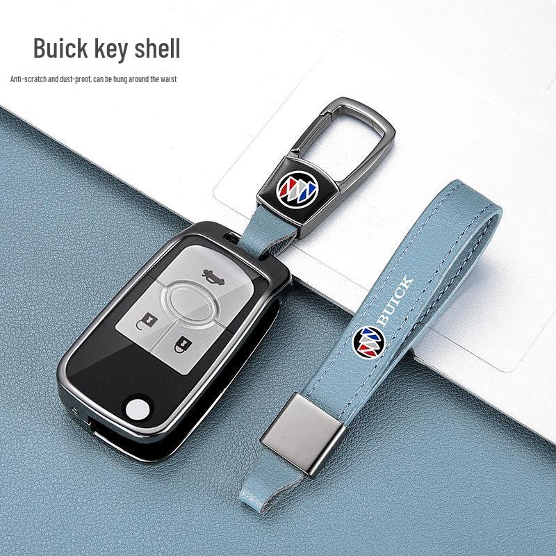 Metal Protective Key Shell for 2015 Buick Excelle - Fits 2008 Model Buckle
