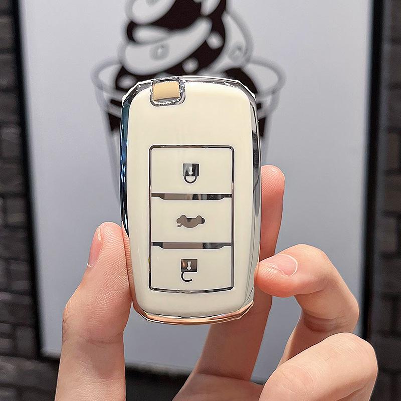 VinFast VF8 Car Key Case for Models V3, 6, 7, and 5 - High-End A2.0 Key Shell with Buckle