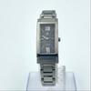 Used 976 Good Condition New Battery CITIZEN XC Citizen Square Black Dial Watch Quartz Stainless Steel Ladies Working Item