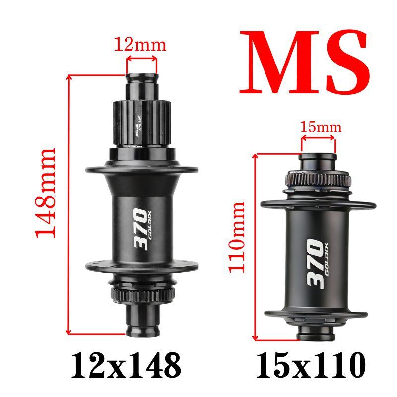 32H Boost Cube Rear 12X148 Front 15X110 Mtb Hubs 12 Speed Micro Spline Ratchet 36T Centerlock Sealed Bearing For Shimano Sram