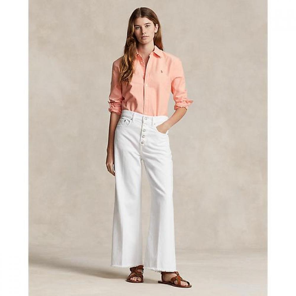 Polo Ralph Lauren Women Relaxed Fit Cotton Oxford Shirt  Wmposhtndo20514800 