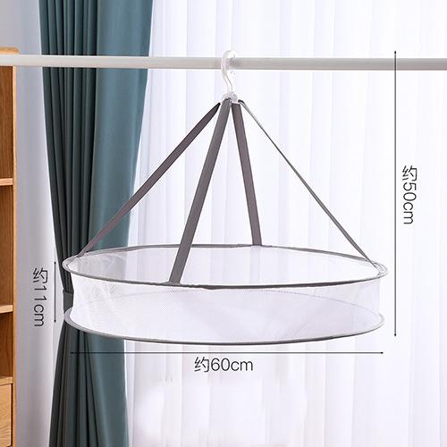 Herb Drying Rack Folding Mesh Hanging Basket Dryer Net 2Layer Herb Dryer Mesh Hanging Drying Basket For clothing Food Air Drying