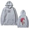 Darling In The Franxx Hoodie Zero Two 02 Horn Front Back Print Men Women Anime Manga Pullover Sweatshirt Unisex Casual Streetwear Hooded Top