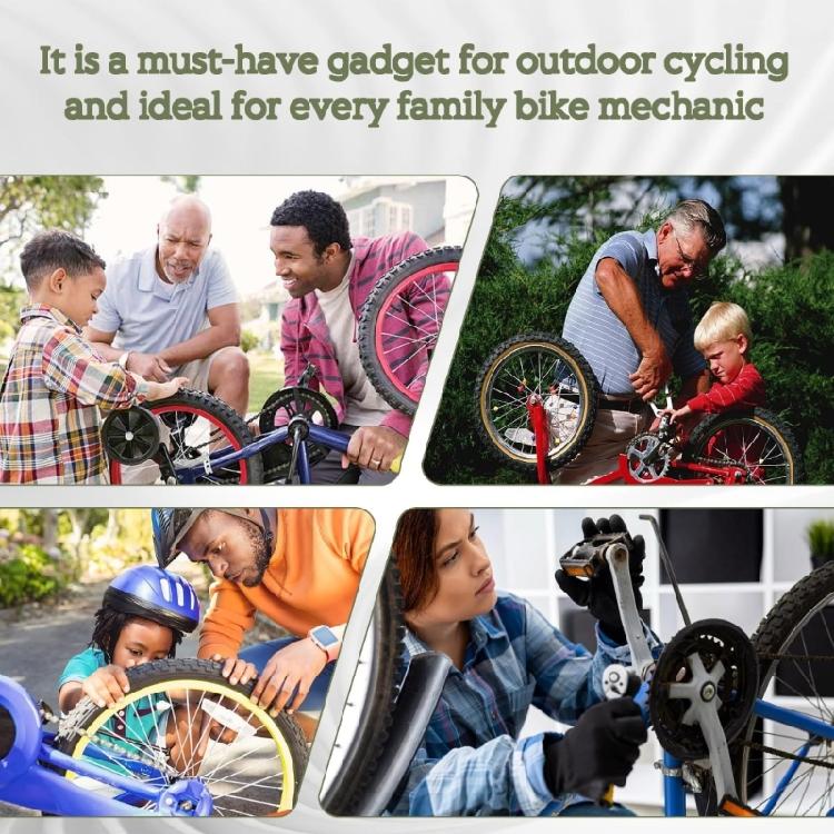 Lightweight Bicycles Crank Puller Kit with Ergonomic Handle for Reduced Fatigue During Repairs