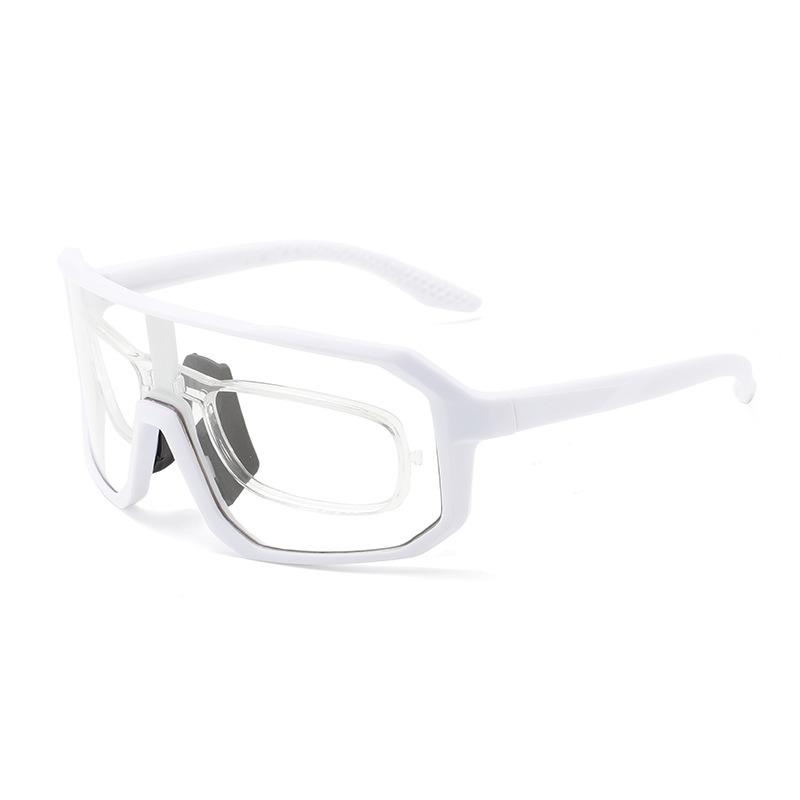 Color-Changing Myopia Set, Cycling Glasses, Polarized Outdoor Sports Sunglasses, Windproof Men'S And Women'S Bicycle Eye Protection Sunglasses